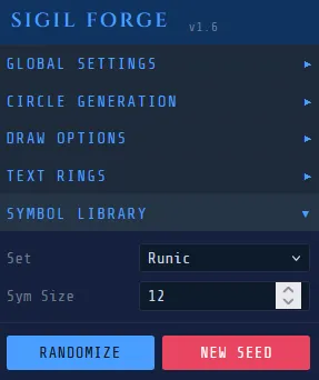 Symbol library